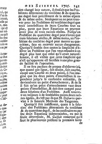 Histoire de l'Académie royale des sciences avec les Mémoires de mathematique & de physique, pour la même année, tires des registres de cette Académie.