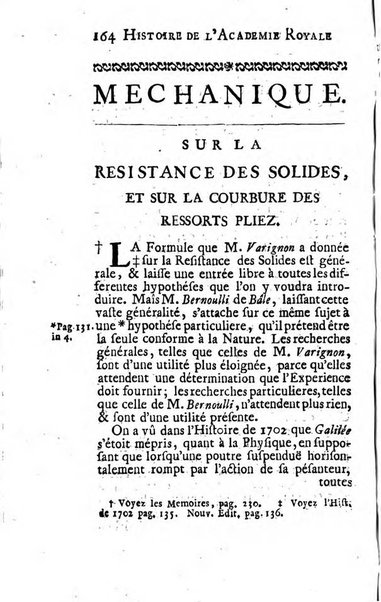 Histoire de l'Académie royale des sciences avec les Mémoires de mathematique & de physique, pour la même année, tires des registres de cette Académie.