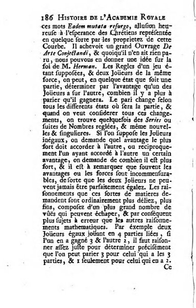 Histoire de l'Académie royale des sciences avec les Mémoires de mathematique & de physique, pour la même année, tires des registres de cette Académie.