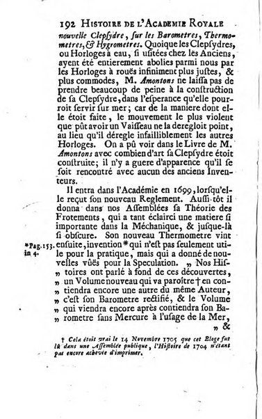 Histoire de l'Académie royale des sciences avec les Mémoires de mathematique & de physique, pour la même année, tires des registres de cette Académie.