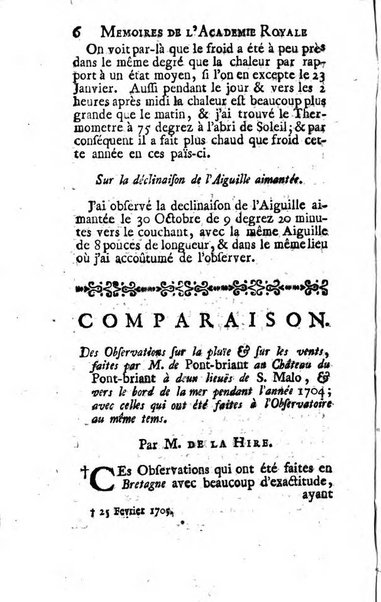 Histoire de l'Académie royale des sciences avec les Mémoires de mathematique & de physique, pour la même année, tires des registres de cette Académie.