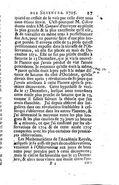 Histoire de l'Académie royale des sciences avec les Mémoires de mathematique & de physique, pour la même année, tires des registres de cette Académie.