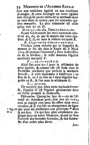 Histoire de l'Académie royale des sciences avec les Mémoires de mathematique & de physique, pour la même année, tires des registres de cette Académie.