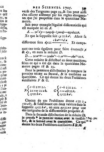 Histoire de l'Académie royale des sciences avec les Mémoires de mathematique & de physique, pour la même année, tires des registres de cette Académie.