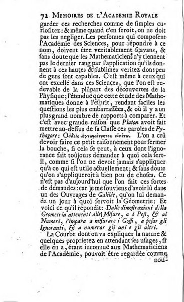 Histoire de l'Académie royale des sciences avec les Mémoires de mathematique & de physique, pour la même année, tires des registres de cette Académie.