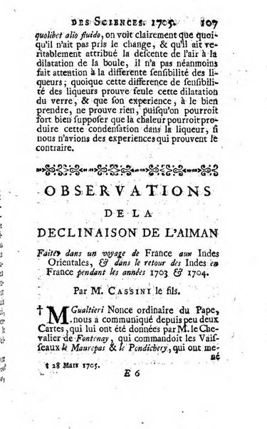 Histoire de l'Académie royale des sciences avec les Mémoires de mathematique & de physique, pour la même année, tires des registres de cette Académie.