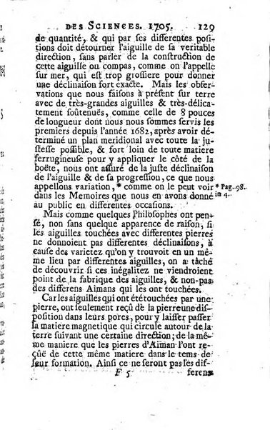 Histoire de l'Académie royale des sciences avec les Mémoires de mathematique & de physique, pour la même année, tires des registres de cette Académie.