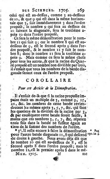 Histoire de l'Académie royale des sciences avec les Mémoires de mathematique & de physique, pour la même année, tires des registres de cette Académie.