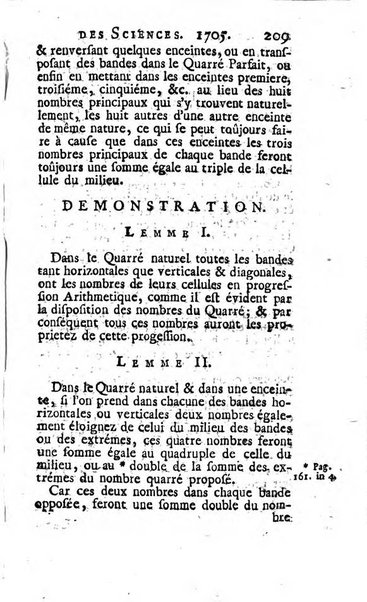 Histoire de l'Académie royale des sciences avec les Mémoires de mathematique & de physique, pour la même année, tires des registres de cette Académie.