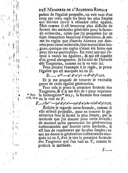 Histoire de l'Académie royale des sciences avec les Mémoires de mathematique & de physique, pour la même année, tires des registres de cette Académie.