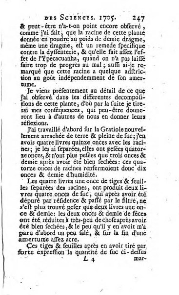 Histoire de l'Académie royale des sciences avec les Mémoires de mathematique & de physique, pour la même année, tires des registres de cette Académie.