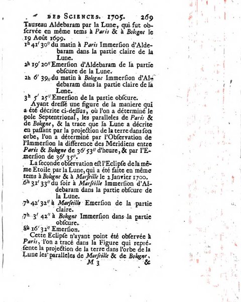 Histoire de l'Académie royale des sciences avec les Mémoires de mathematique & de physique, pour la même année, tires des registres de cette Académie.