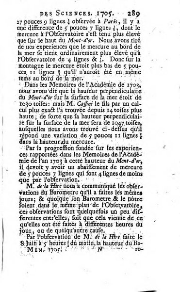 Histoire de l'Académie royale des sciences avec les Mémoires de mathematique & de physique, pour la même année, tires des registres de cette Académie.