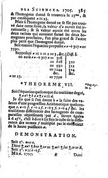 Histoire de l'Académie royale des sciences avec les Mémoires de mathematique & de physique, pour la même année, tires des registres de cette Académie.