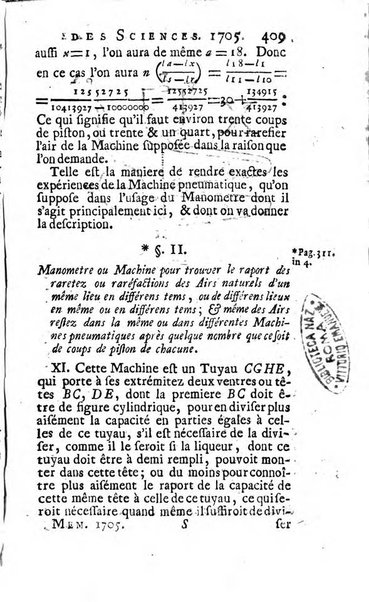 Histoire de l'Académie royale des sciences avec les Mémoires de mathematique & de physique, pour la même année, tires des registres de cette Académie.