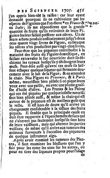 Histoire de l'Académie royale des sciences avec les Mémoires de mathematique & de physique, pour la même année, tires des registres de cette Académie.