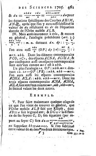 Histoire de l'Académie royale des sciences avec les Mémoires de mathematique & de physique, pour la même année, tires des registres de cette Académie.