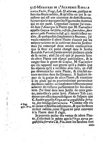 Histoire de l'Académie royale des sciences avec les Mémoires de mathematique & de physique, pour la même année, tires des registres de cette Académie.