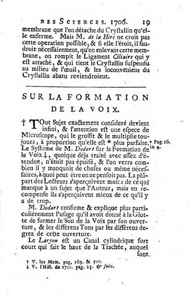 Histoire de l'Académie royale des sciences avec les Mémoires de mathematique & de physique, pour la même année, tires des registres de cette Académie.