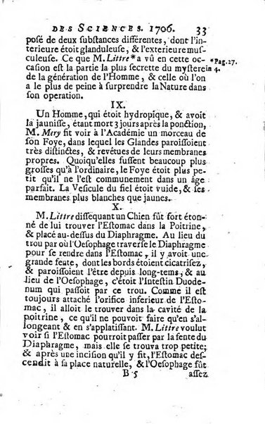 Histoire de l'Académie royale des sciences avec les Mémoires de mathematique & de physique, pour la même année, tires des registres de cette Académie.