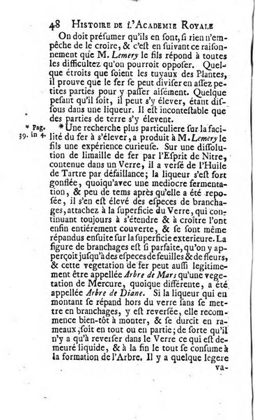 Histoire de l'Académie royale des sciences avec les Mémoires de mathematique & de physique, pour la même année, tires des registres de cette Académie.