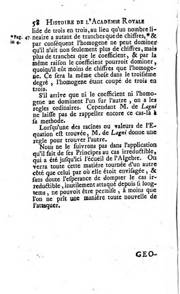 Histoire de l'Académie royale des sciences avec les Mémoires de mathematique & de physique, pour la même année, tires des registres de cette Académie.