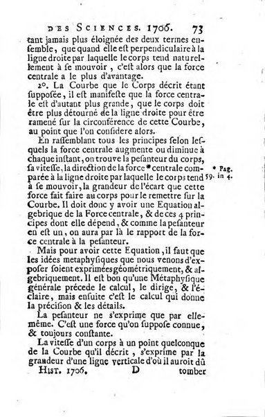 Histoire de l'Académie royale des sciences avec les Mémoires de mathematique & de physique, pour la même année, tires des registres de cette Académie.