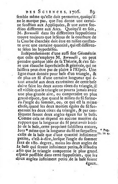 Histoire de l'Académie royale des sciences avec les Mémoires de mathematique & de physique, pour la même année, tires des registres de cette Académie.