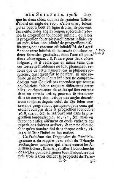 Histoire de l'Académie royale des sciences avec les Mémoires de mathematique & de physique, pour la même année, tires des registres de cette Académie.