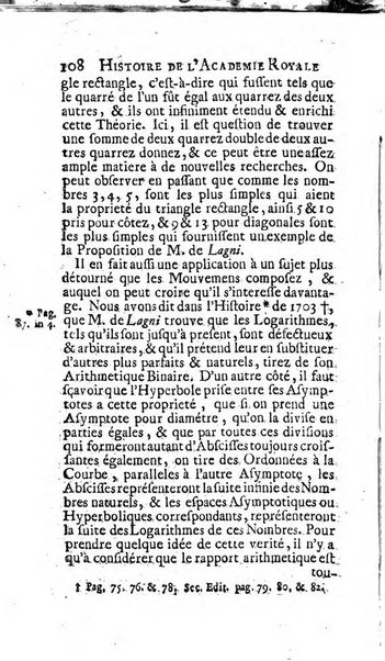 Histoire de l'Académie royale des sciences avec les Mémoires de mathematique & de physique, pour la même année, tires des registres de cette Académie.