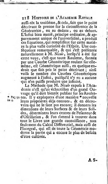 Histoire de l'Académie royale des sciences avec les Mémoires de mathematique & de physique, pour la même année, tires des registres de cette Académie.