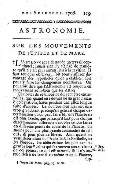 Histoire de l'Académie royale des sciences avec les Mémoires de mathematique & de physique, pour la même année, tires des registres de cette Académie.