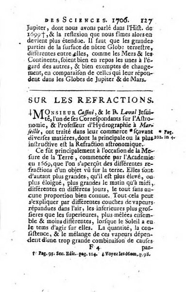 Histoire de l'Académie royale des sciences avec les Mémoires de mathematique & de physique, pour la même année, tires des registres de cette Académie.