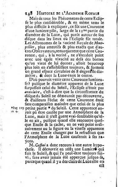 Histoire de l'Académie royale des sciences avec les Mémoires de mathematique & de physique, pour la même année, tires des registres de cette Académie.