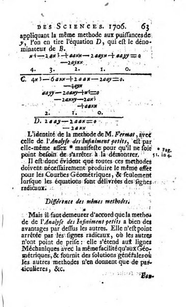 Histoire de l'Académie royale des sciences avec les Mémoires de mathematique & de physique, pour la même année, tires des registres de cette Académie.