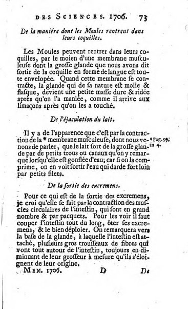 Histoire de l'Académie royale des sciences avec les Mémoires de mathematique & de physique, pour la même année, tires des registres de cette Académie.