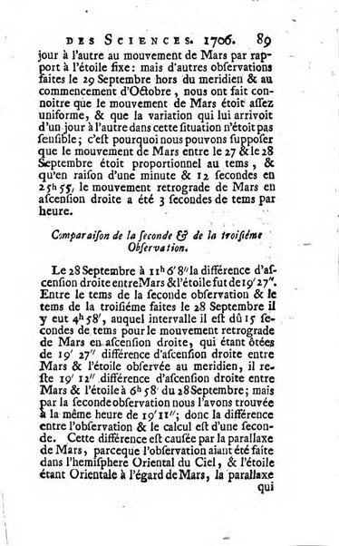 Histoire de l'Académie royale des sciences avec les Mémoires de mathematique & de physique, pour la même année, tires des registres de cette Académie.