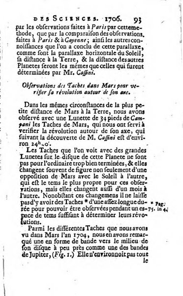 Histoire de l'Académie royale des sciences avec les Mémoires de mathematique & de physique, pour la même année, tires des registres de cette Académie.