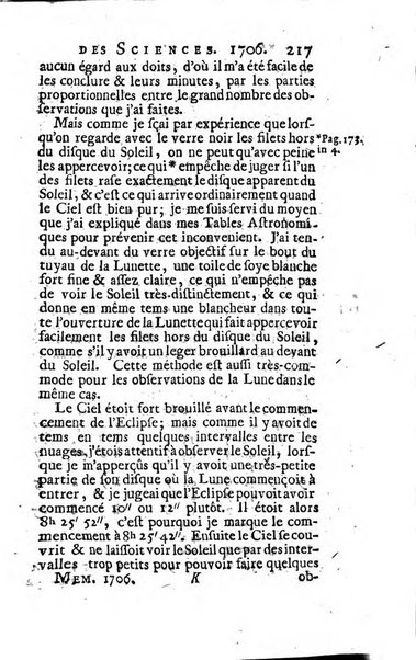 Histoire de l'Académie royale des sciences avec les Mémoires de mathematique & de physique, pour la même année, tires des registres de cette Académie.