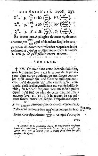 Histoire de l'Académie royale des sciences avec les Mémoires de mathematique & de physique, pour la même année, tires des registres de cette Académie.