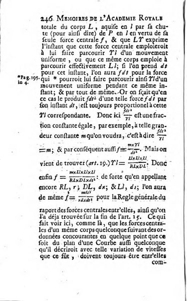 Histoire de l'Académie royale des sciences avec les Mémoires de mathematique & de physique, pour la même année, tires des registres de cette Académie.