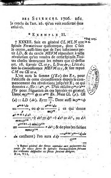 Histoire de l'Académie royale des sciences avec les Mémoires de mathematique & de physique, pour la même année, tires des registres de cette Académie.