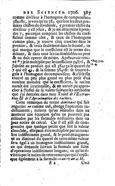 Histoire de l'Académie royale des sciences avec les Mémoires de mathematique & de physique, pour la même année, tires des registres de cette Académie.