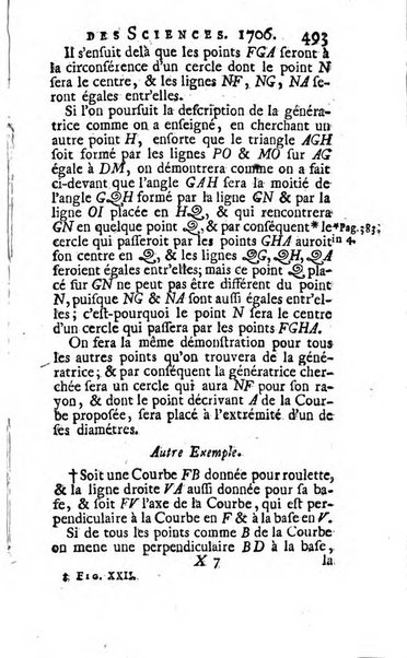 Histoire de l'Académie royale des sciences avec les Mémoires de mathematique & de physique, pour la même année, tires des registres de cette Académie.