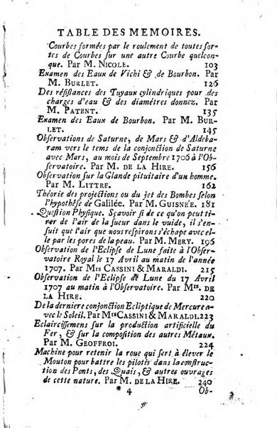 Histoire de l'Académie royale des sciences avec les Mémoires de mathematique & de physique, pour la même année, tires des registres de cette Académie.