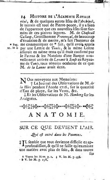 Histoire de l'Académie royale des sciences avec les Mémoires de mathematique & de physique, pour la même année, tires des registres de cette Académie.