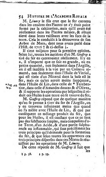 Histoire de l'Académie royale des sciences avec les Mémoires de mathematique & de physique, pour la même année, tires des registres de cette Académie.