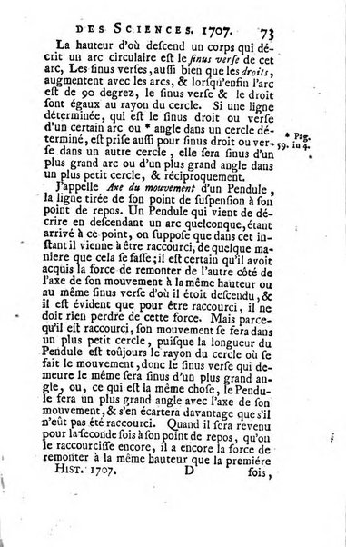 Histoire de l'Académie royale des sciences avec les Mémoires de mathematique & de physique, pour la même année, tires des registres de cette Académie.