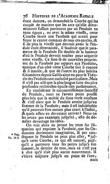 Histoire de l'Académie royale des sciences avec les Mémoires de mathematique & de physique, pour la même année, tires des registres de cette Académie.