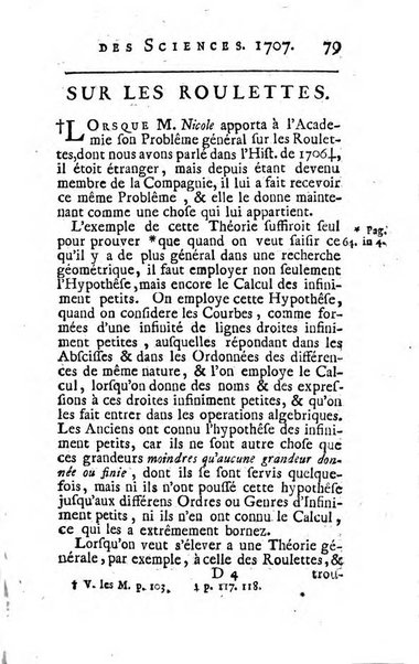 Histoire de l'Académie royale des sciences avec les Mémoires de mathematique & de physique, pour la même année, tires des registres de cette Académie.